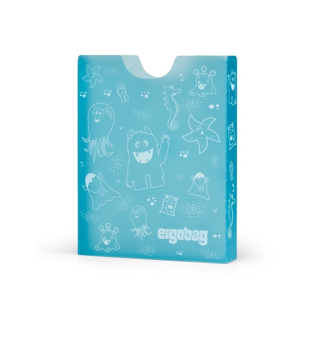 Ergobag Monster Petrol mappa hátizsákokhoz