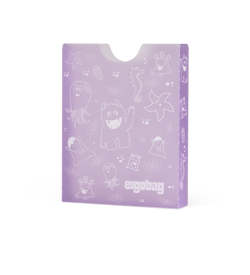 Ergobag Monster Lilac mapa za nahrbtnike