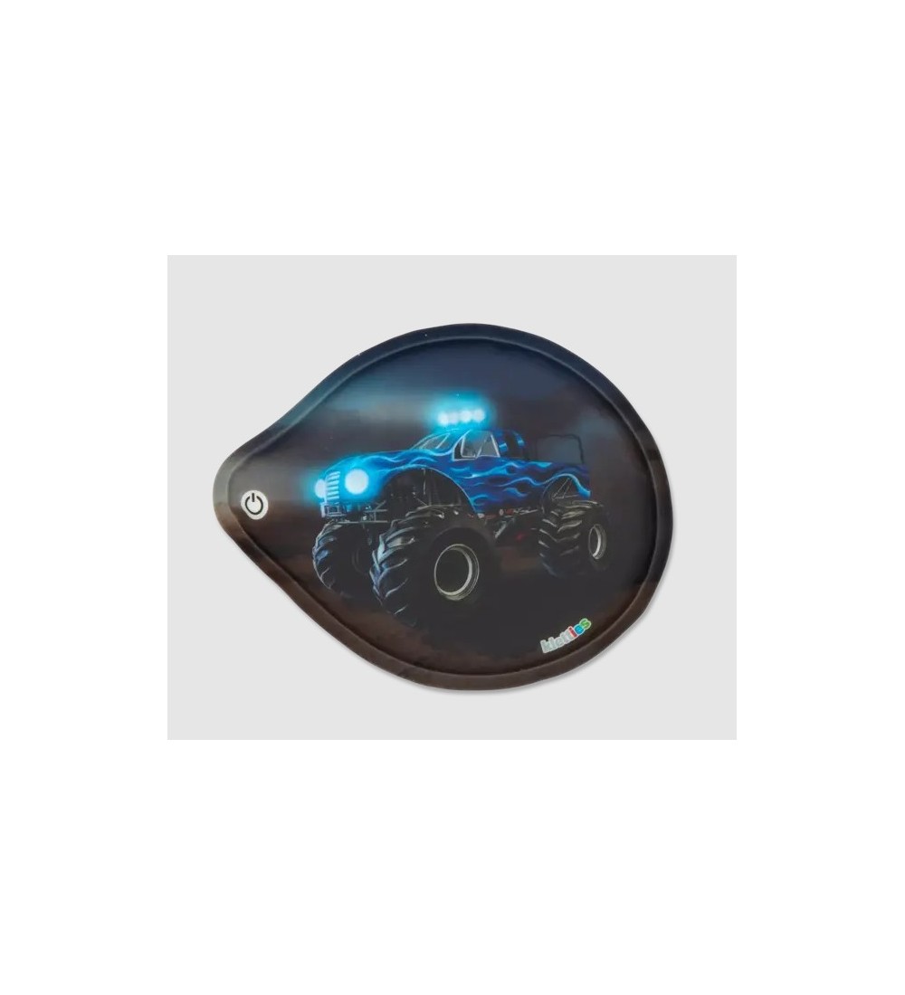 Ergobag Blinkie Klettie Monstertruck accessory blue
