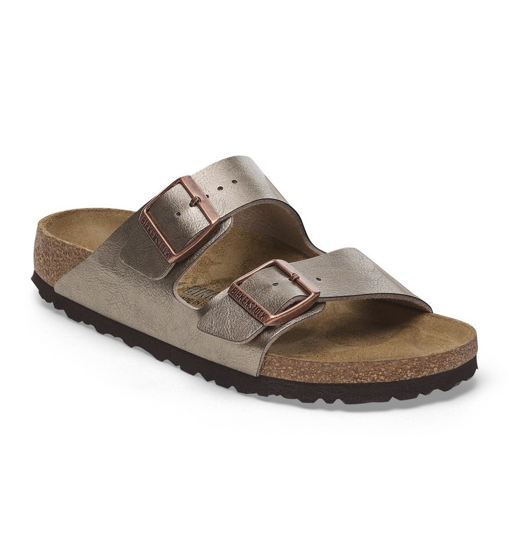 BIRKENSTOCK ARIZONA BF GRACEFUL TAUPE REGULAR SANDALI