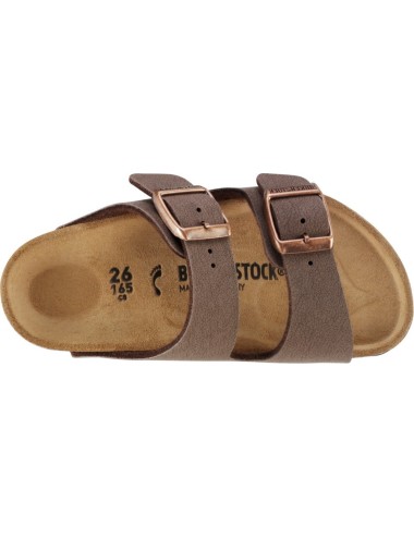           SANDALIAS BIRKENSTOCK ARIZONA KIDS BIRKO-FLOR BIRKIBUC MOCHA REGULAR
        