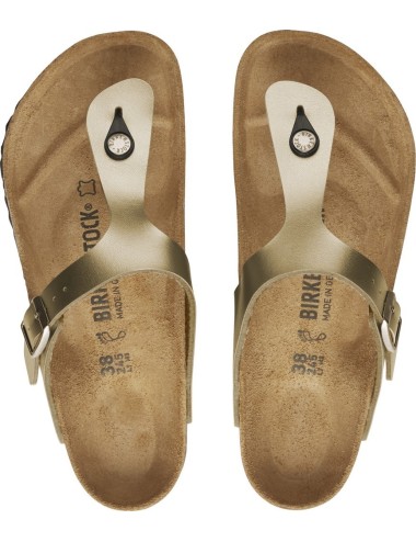           BIRKENSTOCK GIZEH BF GOLD REGULAR SANDALI
        