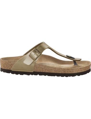           BIRKENSTOCK GIZEH BF GOLD REGULAR SANDALS
        