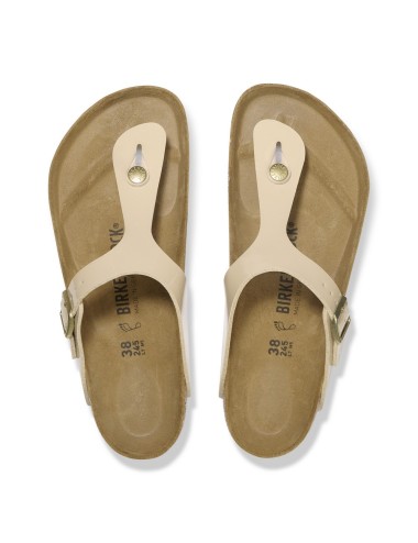           SANDALI BIRKENSTOCK GIZEH BF PATENT SAND REGULAR
        