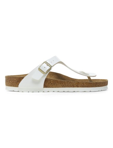           SANDALIAS BIRKENSTOCK GIZEH BF PATENT WHITE REGULAR
        