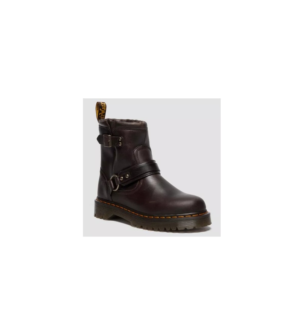 CIZME DR. MARTENS Anistone Hrns Dark Brown Crazy Horse