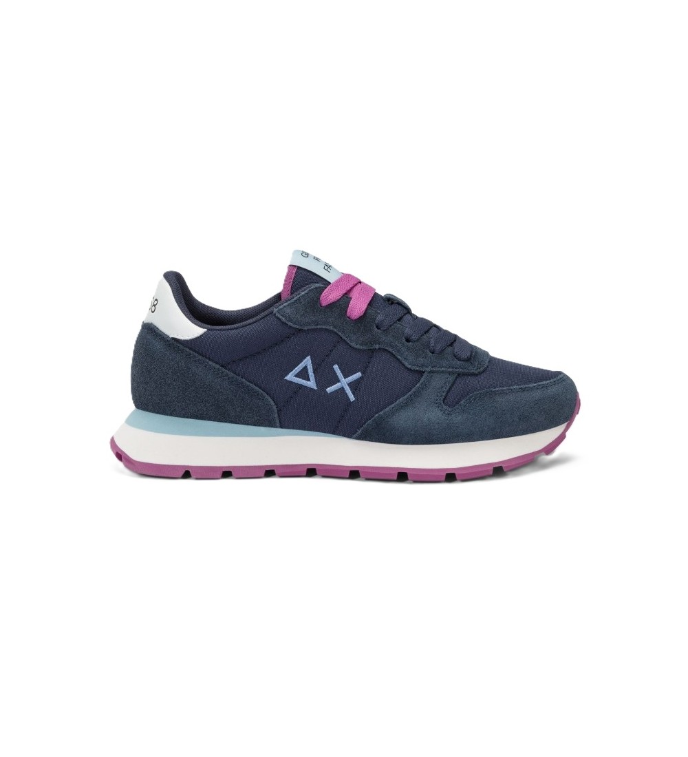 SNEAKERS SUN68 ALLY SOLID NYLON NAVY BLUE