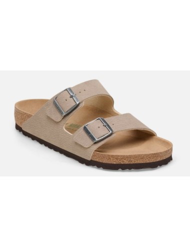           BIRKENSTOCK ARIZONA VEGÁN SZINTETIKUS sivatagi PORSZÜRKE TAUP/BARNA SZANDÁL
        