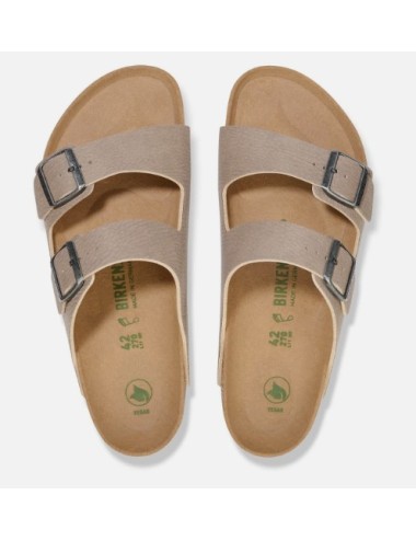           SANDALIAS BIRKENSTOCK ARIZONA VEGAN SYNTHETICS DESERT DUST GRAY TAUPE/BROWN REGULAR
        