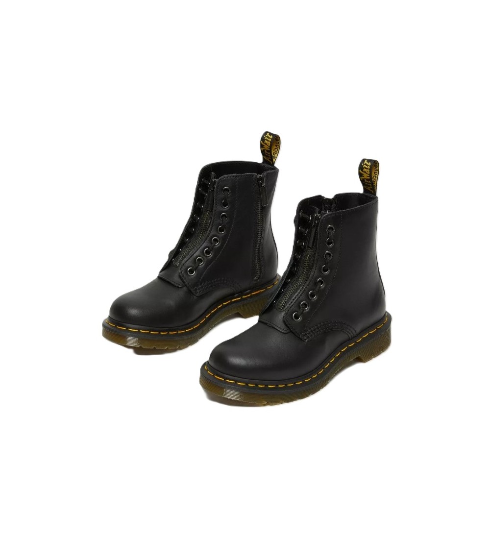 DR MARTENS 1460 PASCAL NAPPA ZIP BOOTS
