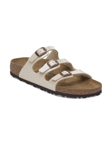 BIRKENSTOCK SANDALE FLORIDA BS BIRKO-FLOR ELEGANTNA BISERNO BIJELE REGULAR