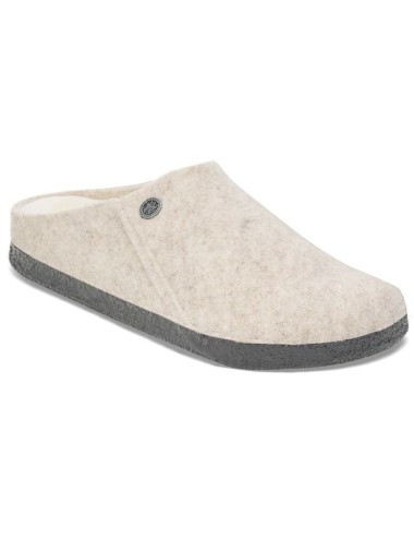 ZUECOS BIRKENSTOCK ZERMATT SHEARLING FELT EGGNOG NARROW