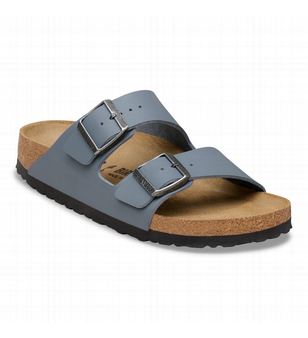 SANDALIAS BIRKENSTOCK ARIZONA BIRKO-FLOR BASALT GRAY REGULAR