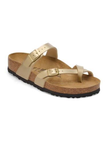 SANDALIA BIRKENSTOCK MAYARI BIRKO-FLOR GOLD REGULAR