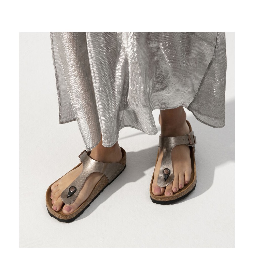 SANDALS BIRKENSTOCK GIZEH BF GRACEFUL BROWN