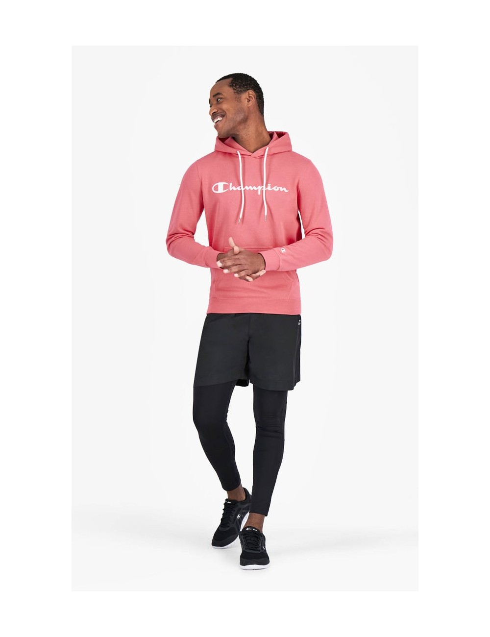 SUDADERA HOMBRE CHAMPION ROSA