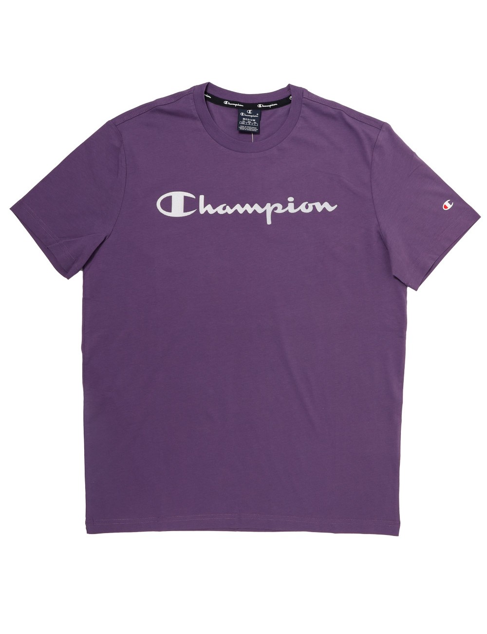 PURPLE CHAMPION MEN'S T-SHIRT