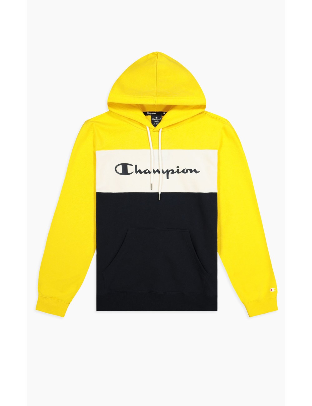 SUDADERA HOMBRE CHAMPION AMARILLO