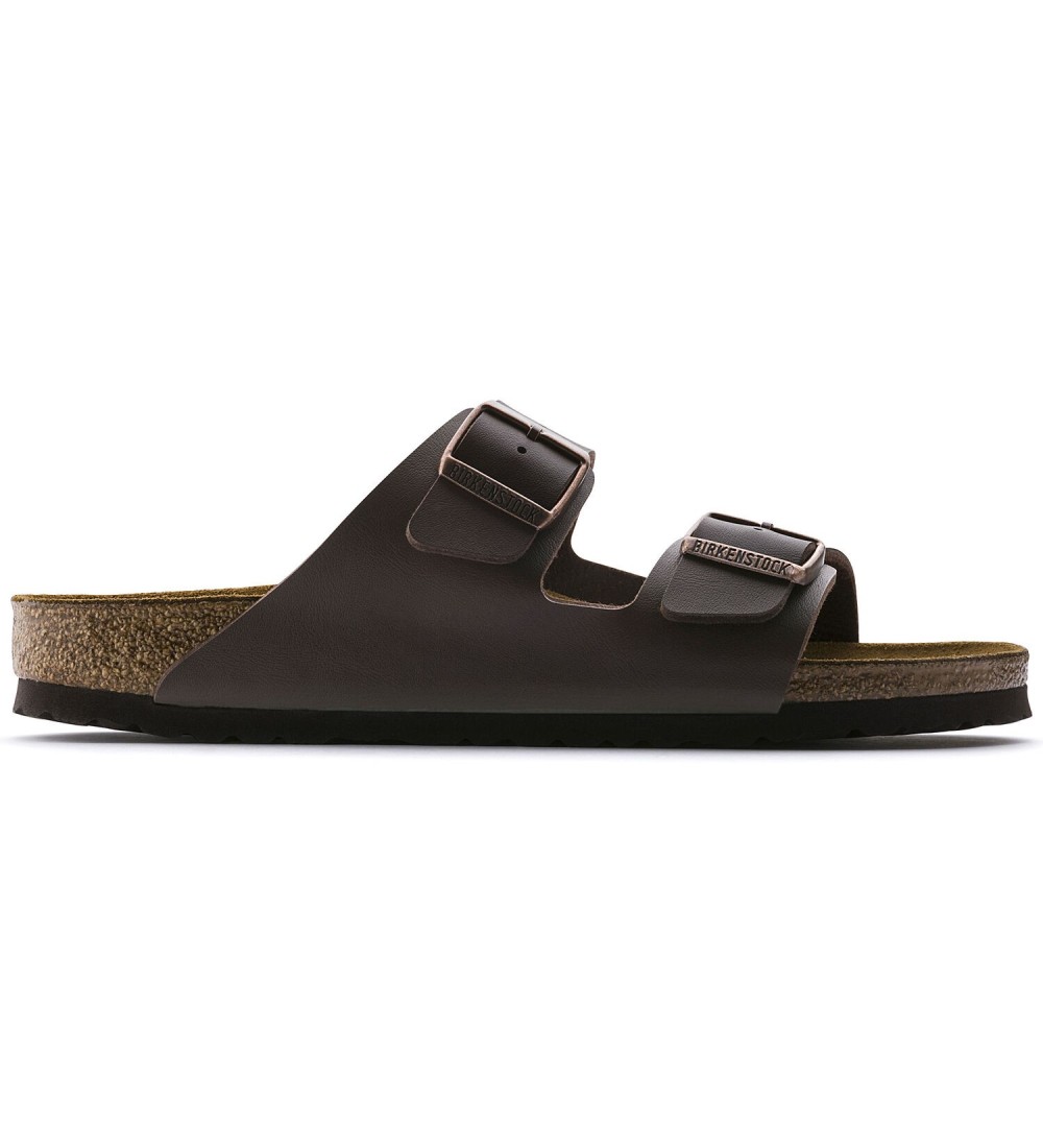 Sandal birkestock arizona bf temno rjava ozka