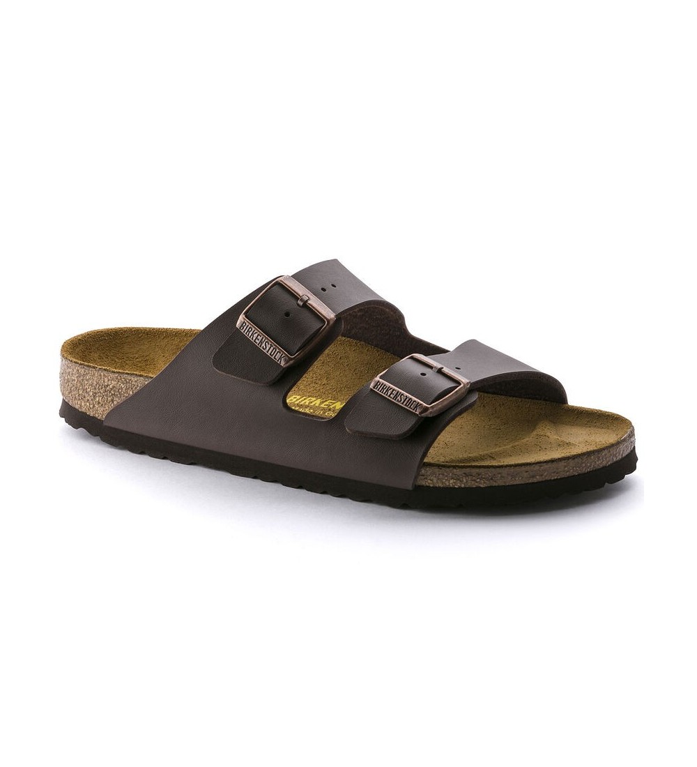 Sandal birkestock arizona bf temno rjava ozka