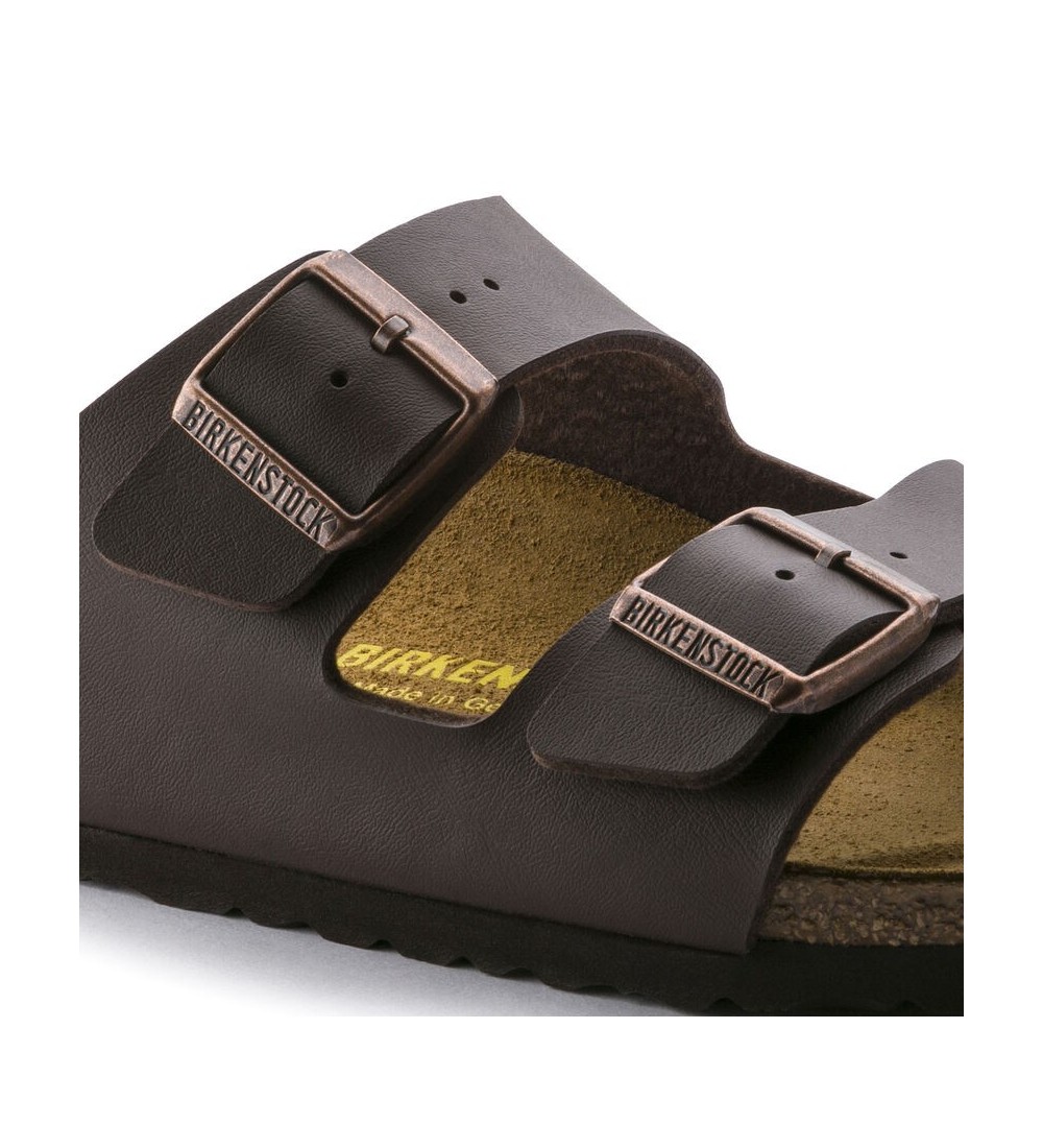 SANDALIA BIRKENSTOCK ARIZONA BF DARK BROWN NARROW