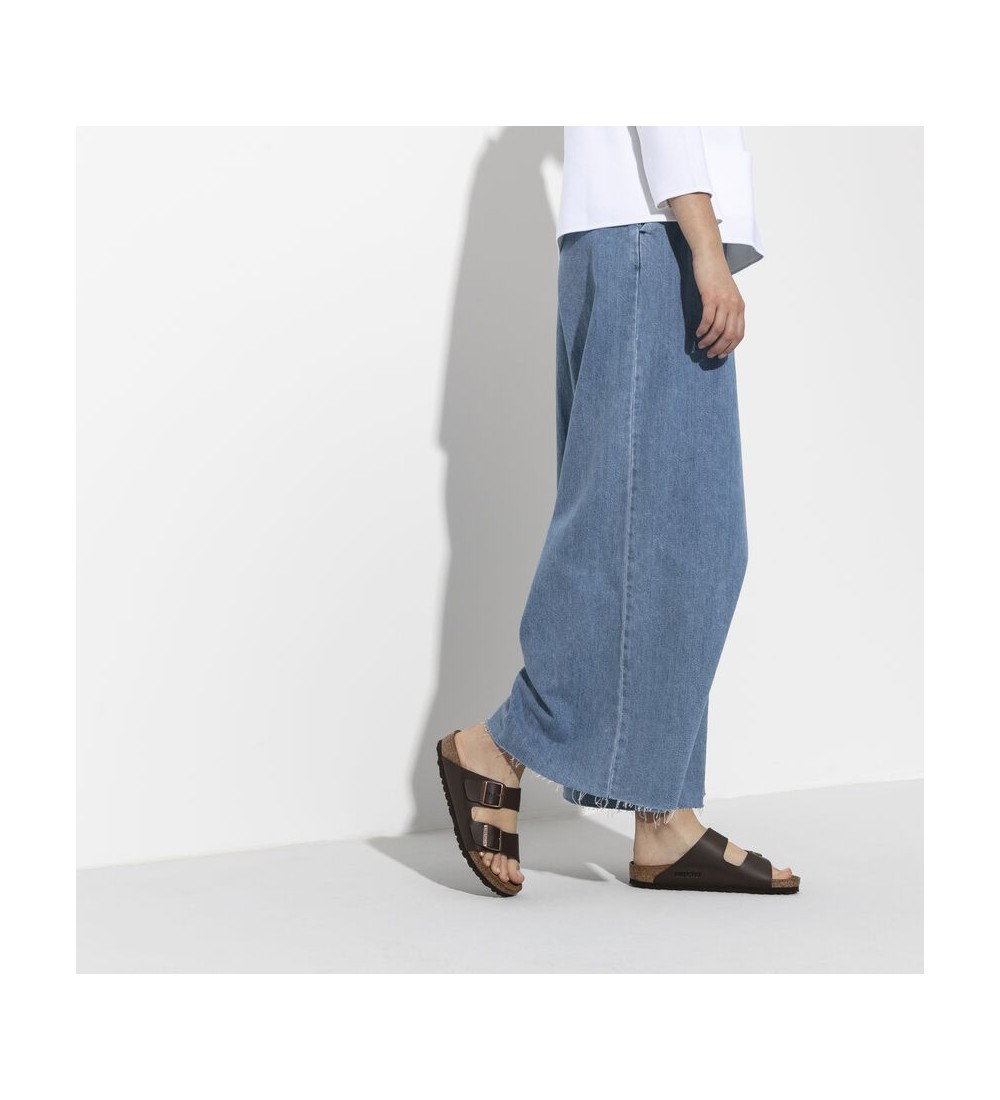 Sandal birkestock arizona bf temno rjava ozka