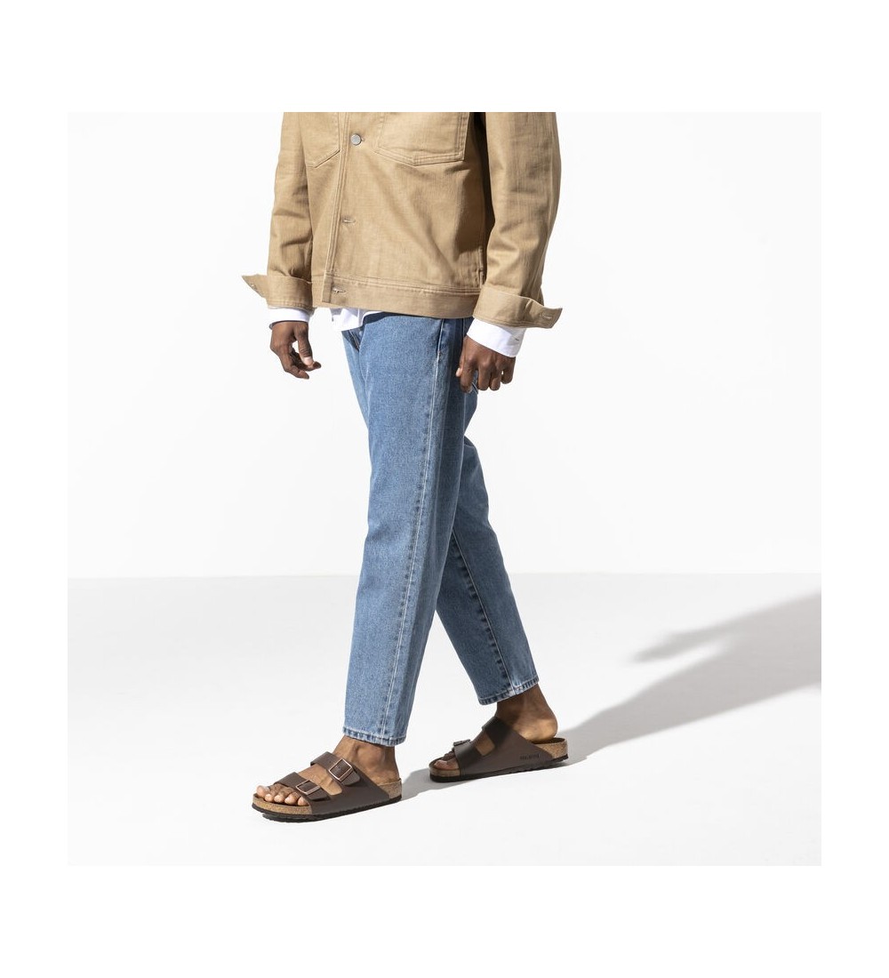 SANDALS BIRKENSTOCK ARIZONA BF NARROW DARK BROWN