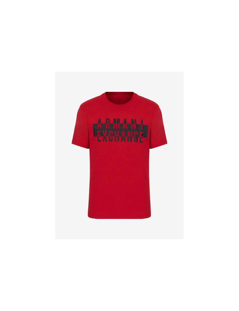 ARMANI EXCHANGE RED MEN'S T-SHIRT