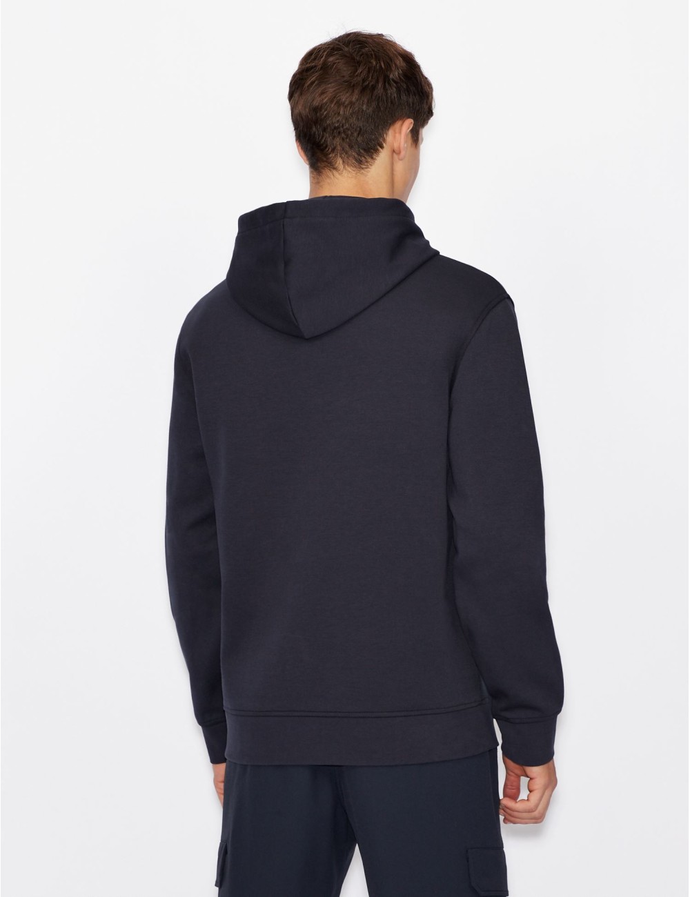 ARMANI EXCHANGE NAVY BLUE MEN'S SWEATSHIRT