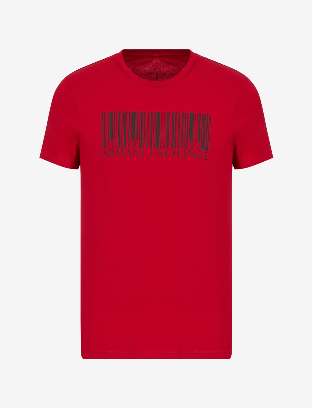 ARMANI EXCHANGE RED MEN'S T-SHIRT