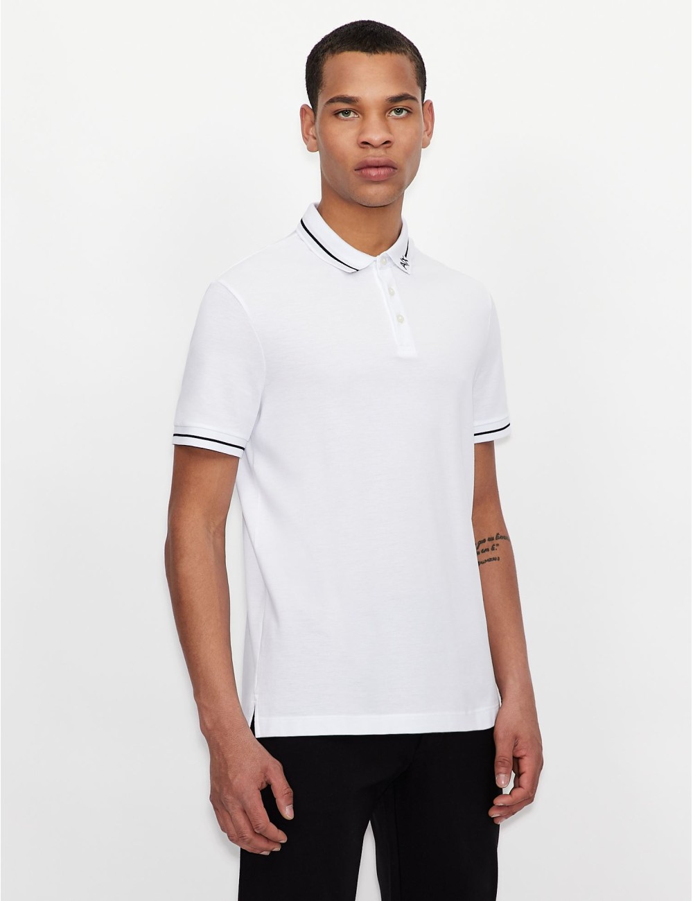 POLO HOMBRE ARMANI EXCHANGE BLANCO