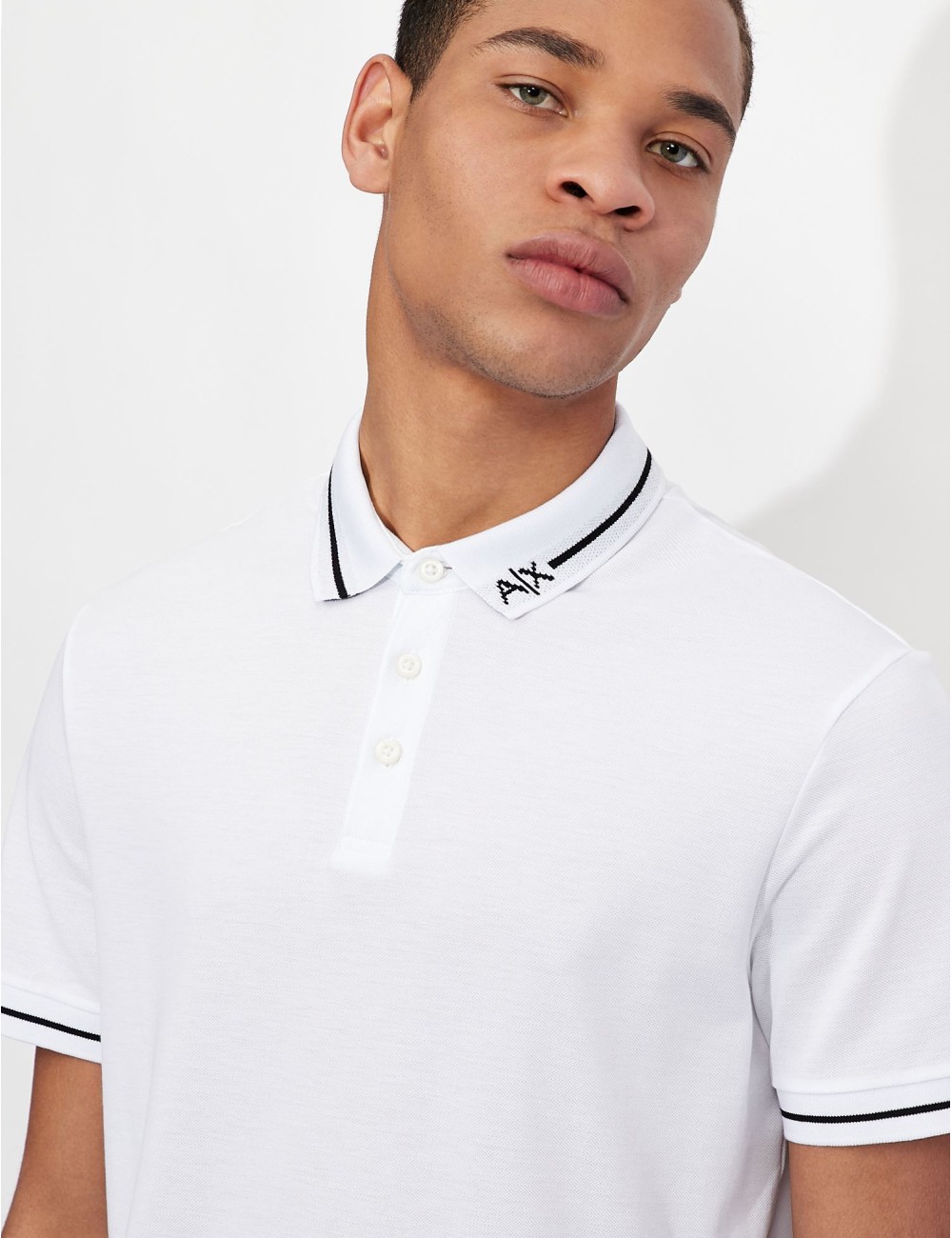 POLO HOMBRE ARMANI EXCHANGE BLANCO