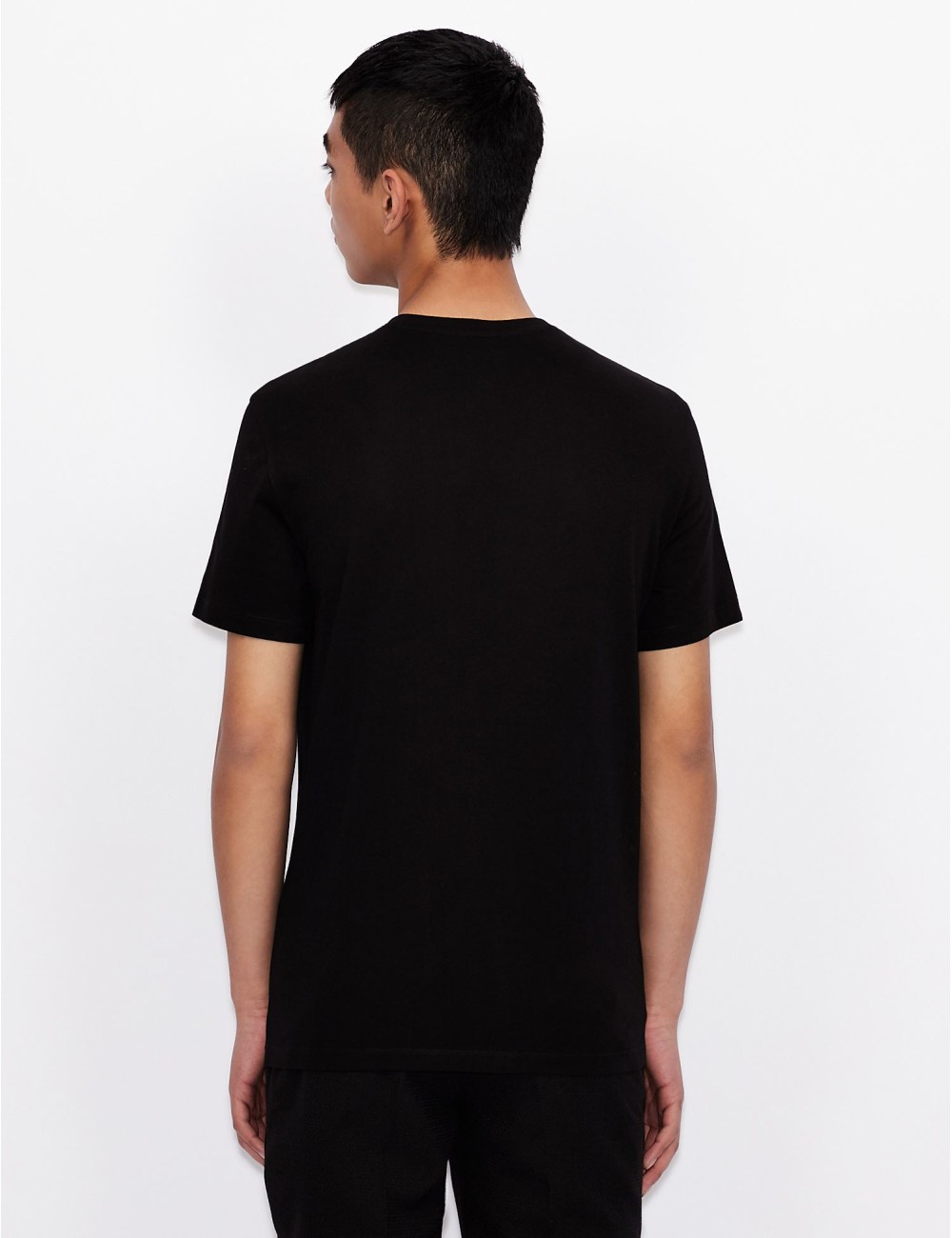 CAMISETA HOMBRE ARMANI EXCHANGE NEGRO