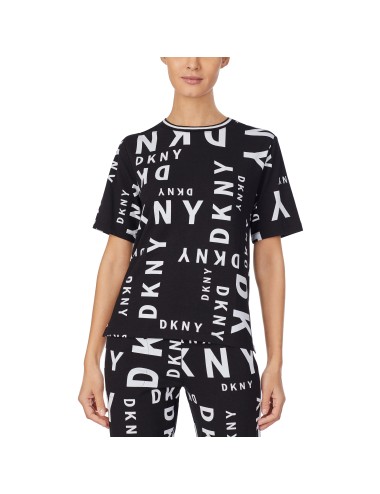 Femei Pajama T -Shirt Dkny Logomania