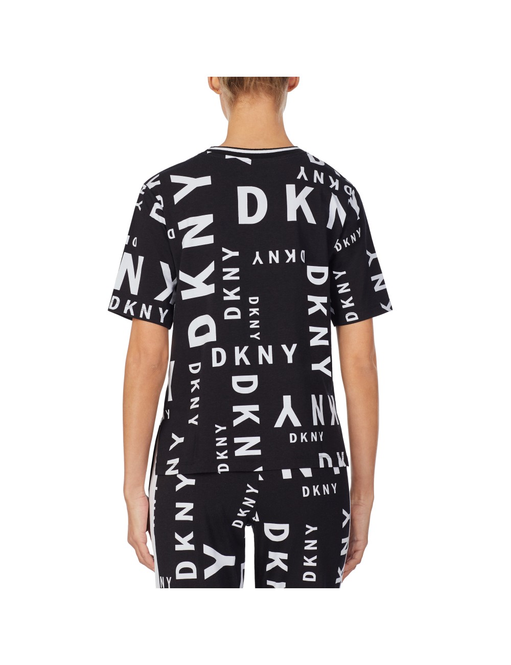 Femei Pajama T -Shirt Dkny Logomania