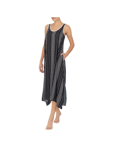 WOMEN'S DKNY NIGHTGOWN WITH LINEAR PRINT