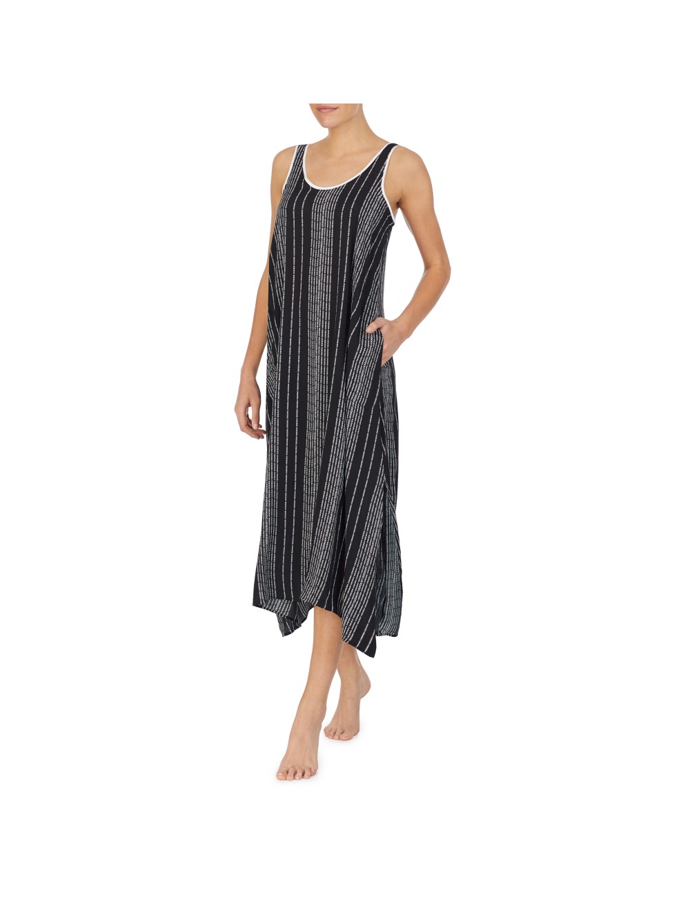 Dkny Woman Highled Linear Print