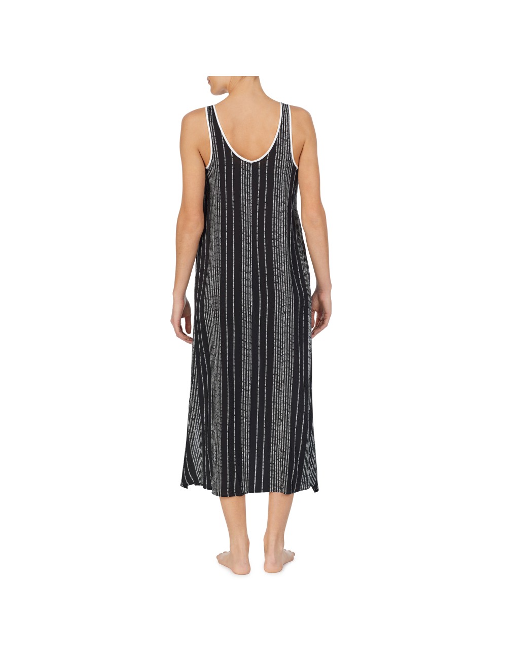 WOMEN'S DKNY NIGHTGOWN WITH LINEAR PRINT