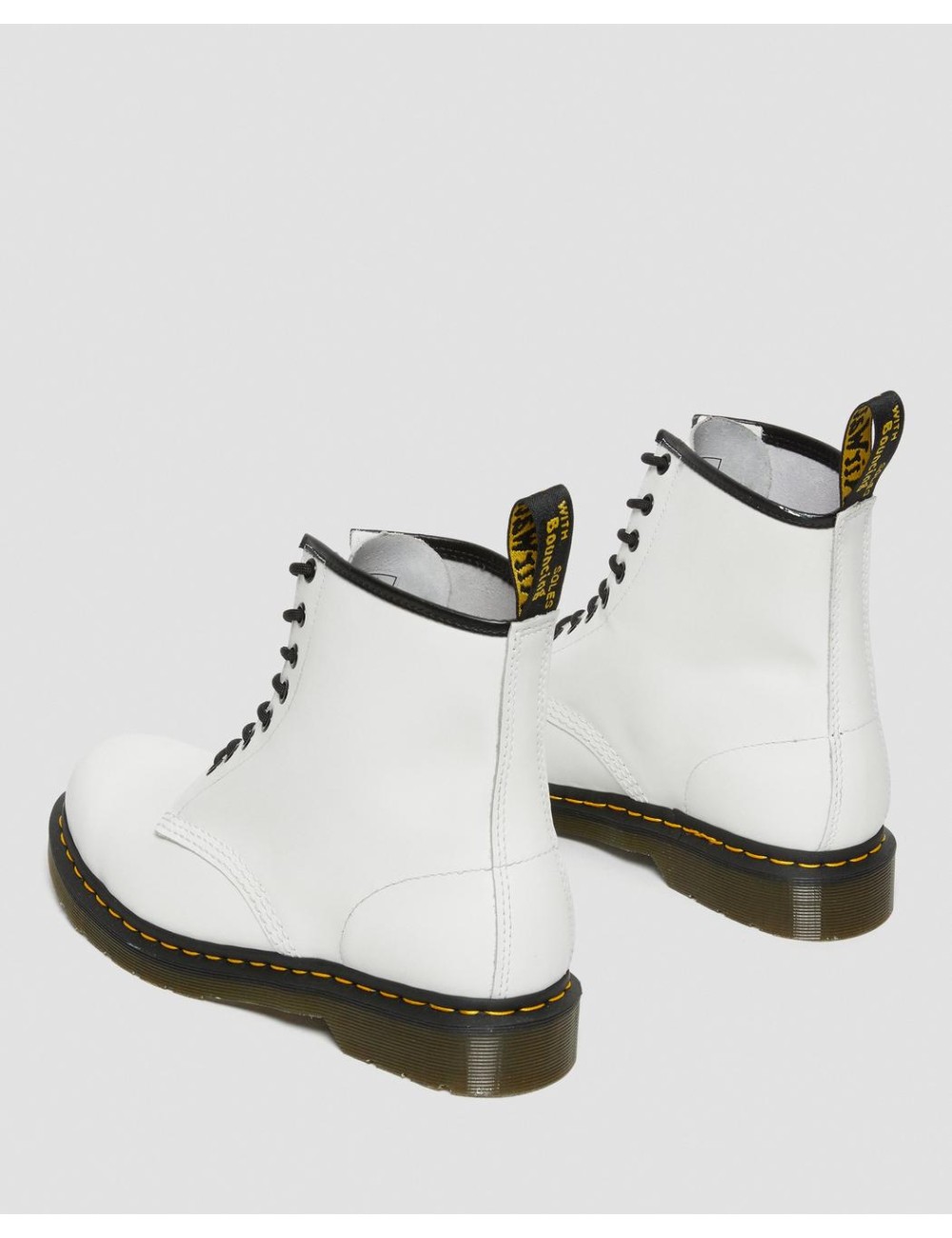 Unisex Boots Dr Martens 1460 Alb neted