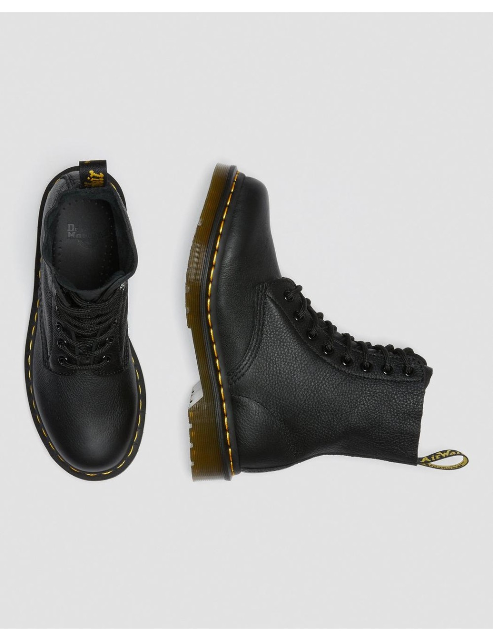 DR MARTENS 1460 PASCAL VIRGINIA LEATHER LACE UP BOOTS