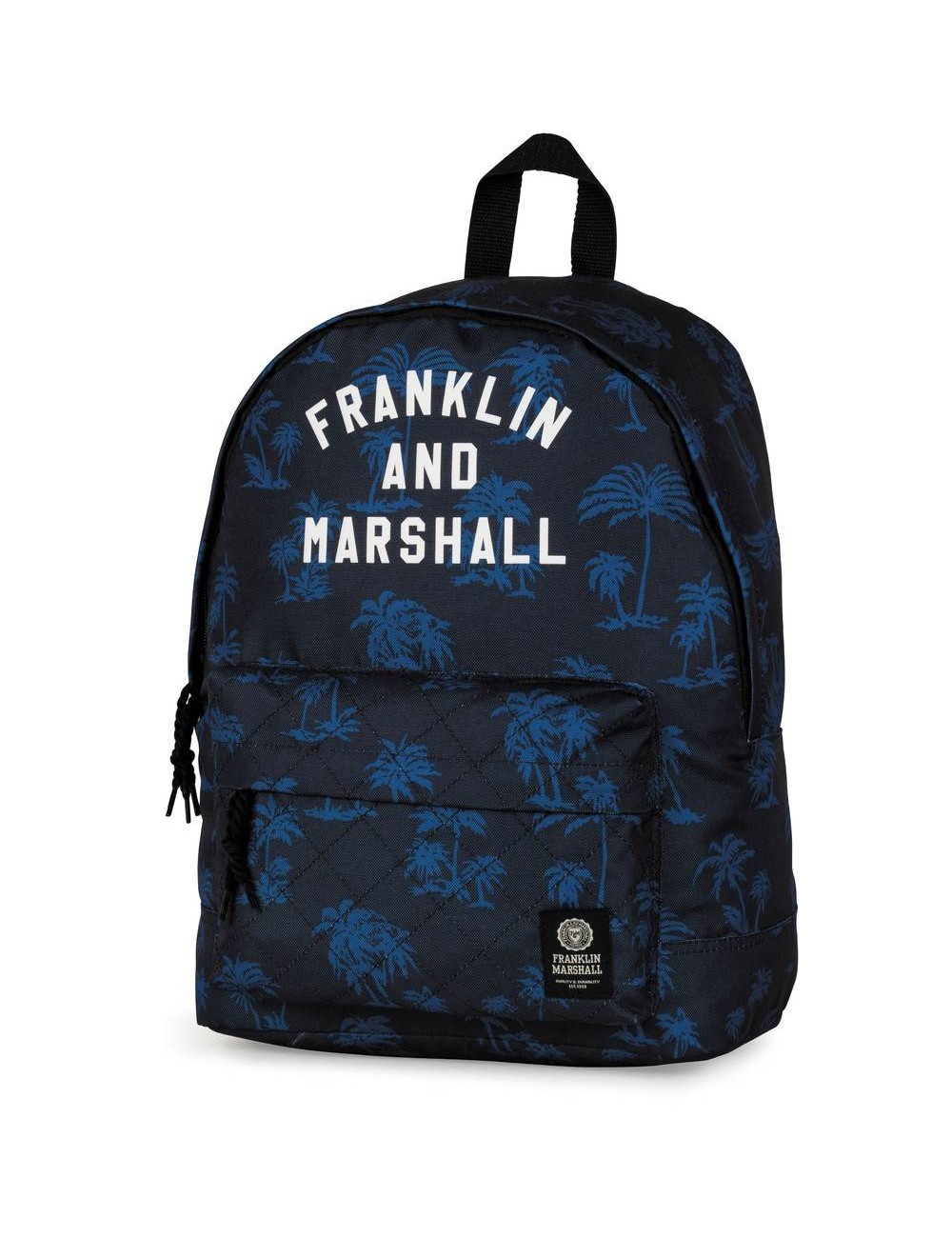 Rucsac Franklin & Marshall tiparit în albastru