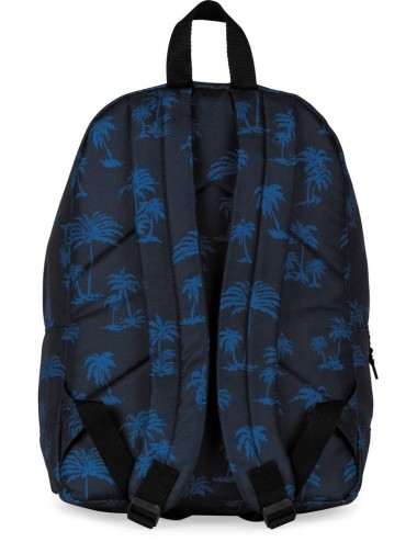 FRANKLIN & MARSHALL PRINTED BACKPACK IN BLUE