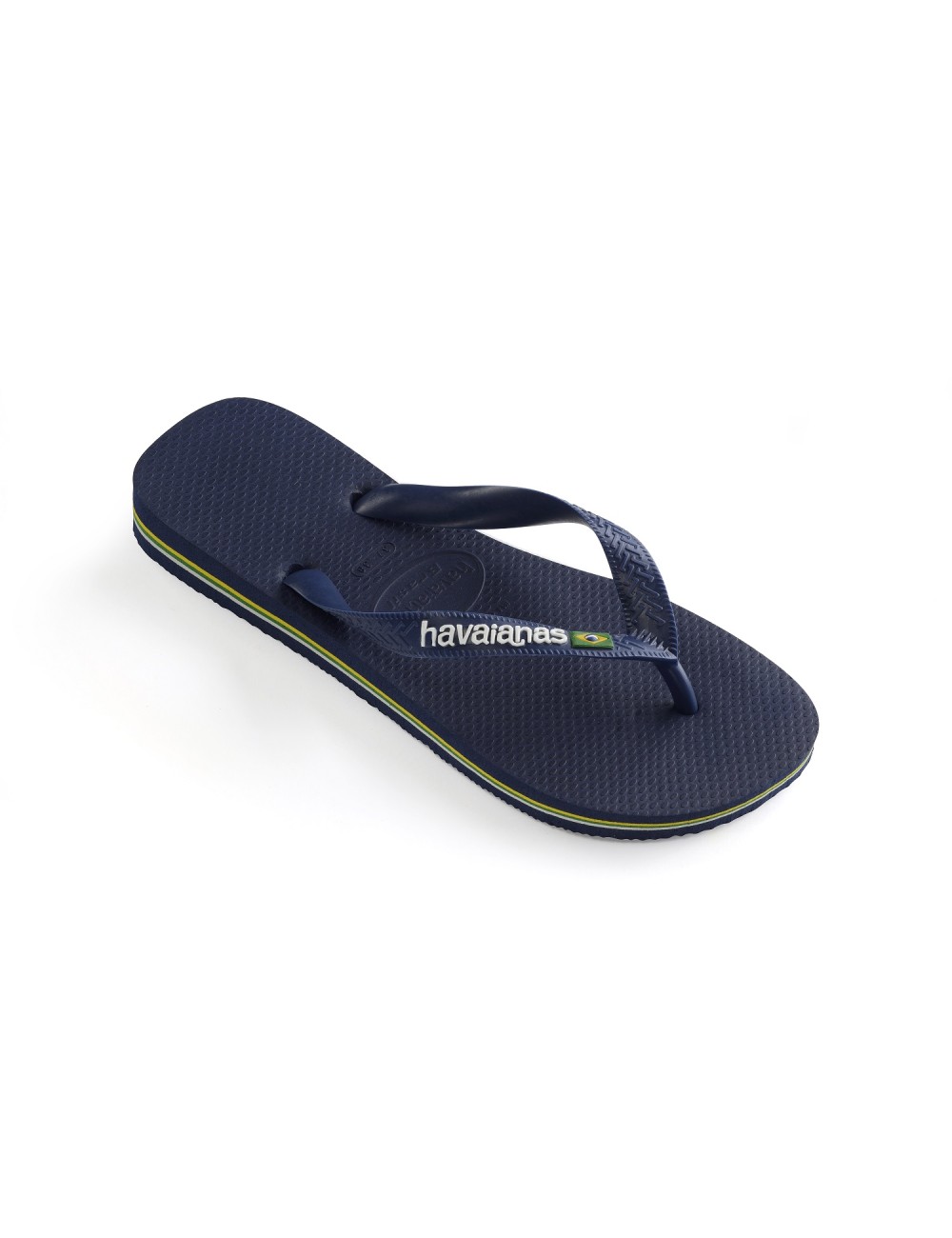 Havaian flip flops logo mornarsko plava