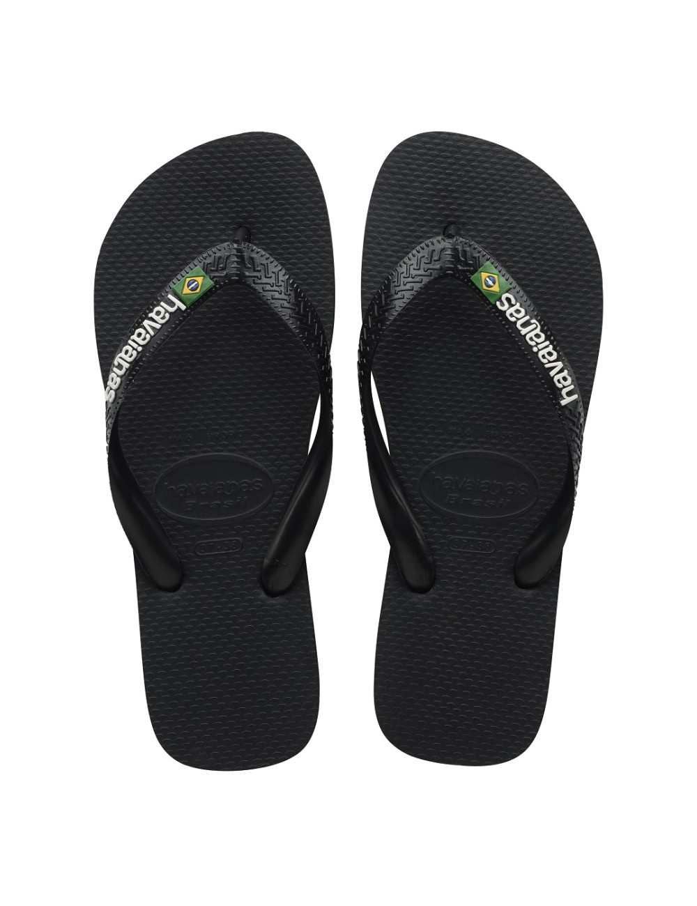 CHANCLAS HAVAIANAS BRASIL LOGO BLACK