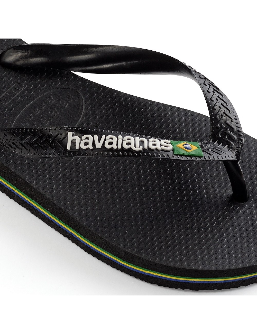 CHANCLAS HAVAIANAS BRASIL LOGO BLACK