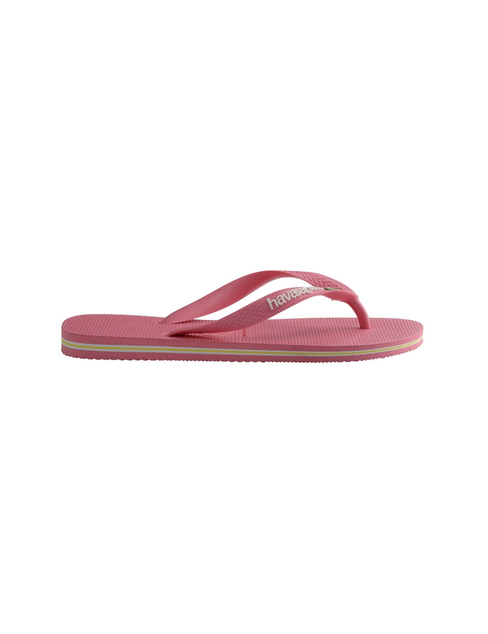 CHANCLAS HAVAIANAS BRASIL LOGO ROSA