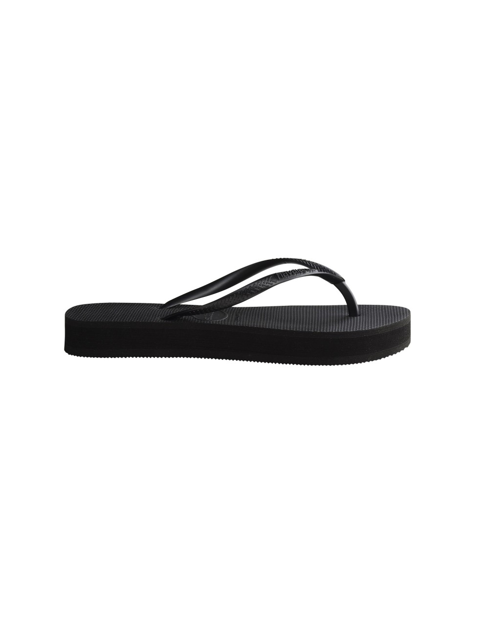 CHANCLAS MUJER HAVAIANAS SLIM PLATFORM NEGRO