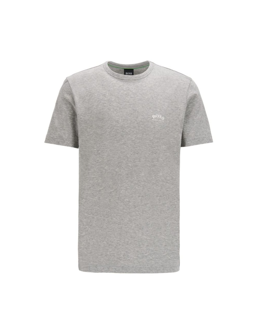 MEN'S T-SHIRT HUGO BOSS TEE CURVED GRAY