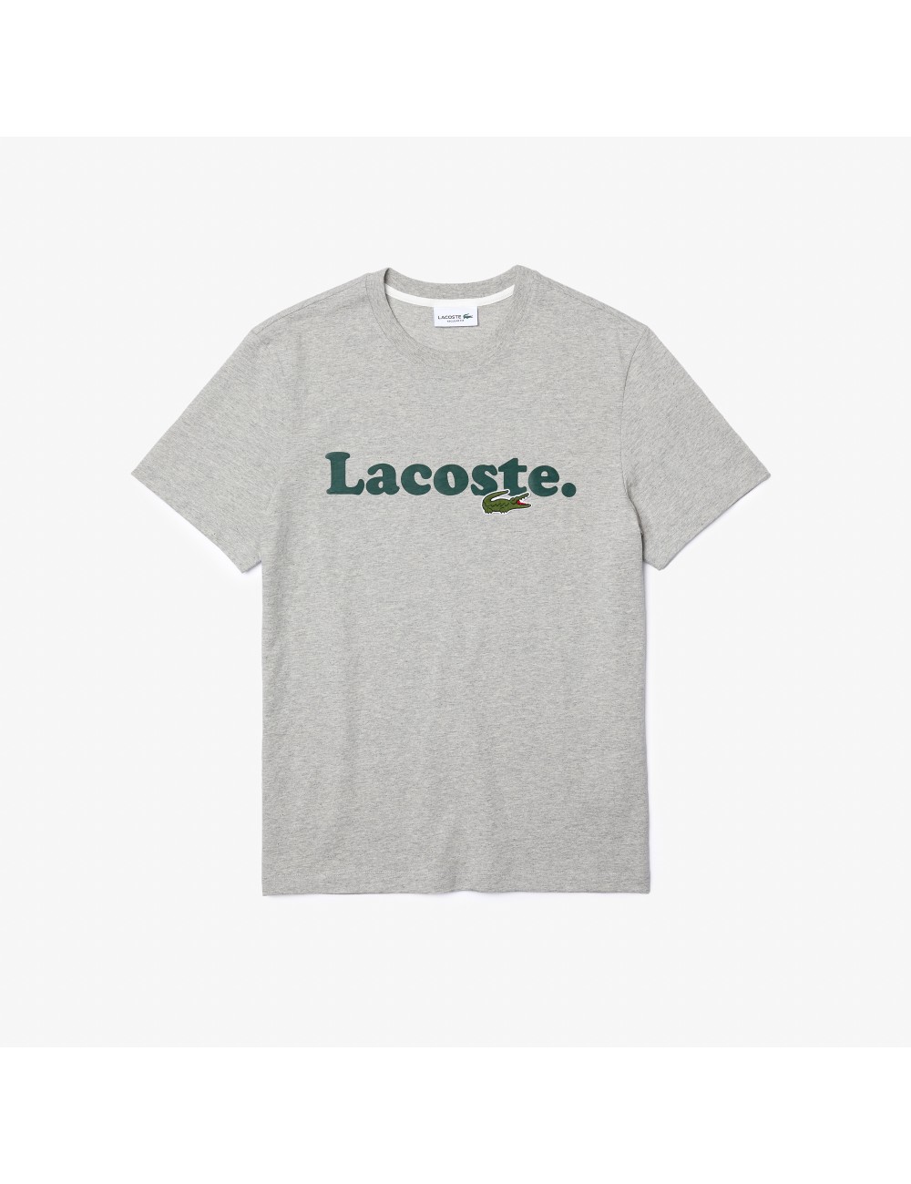 Grey Lacoste Man t -Shirt