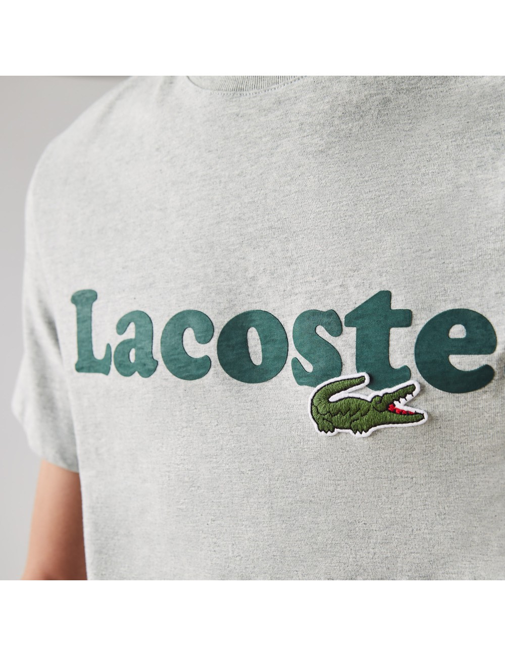 Sivi lacoste Man t -majica